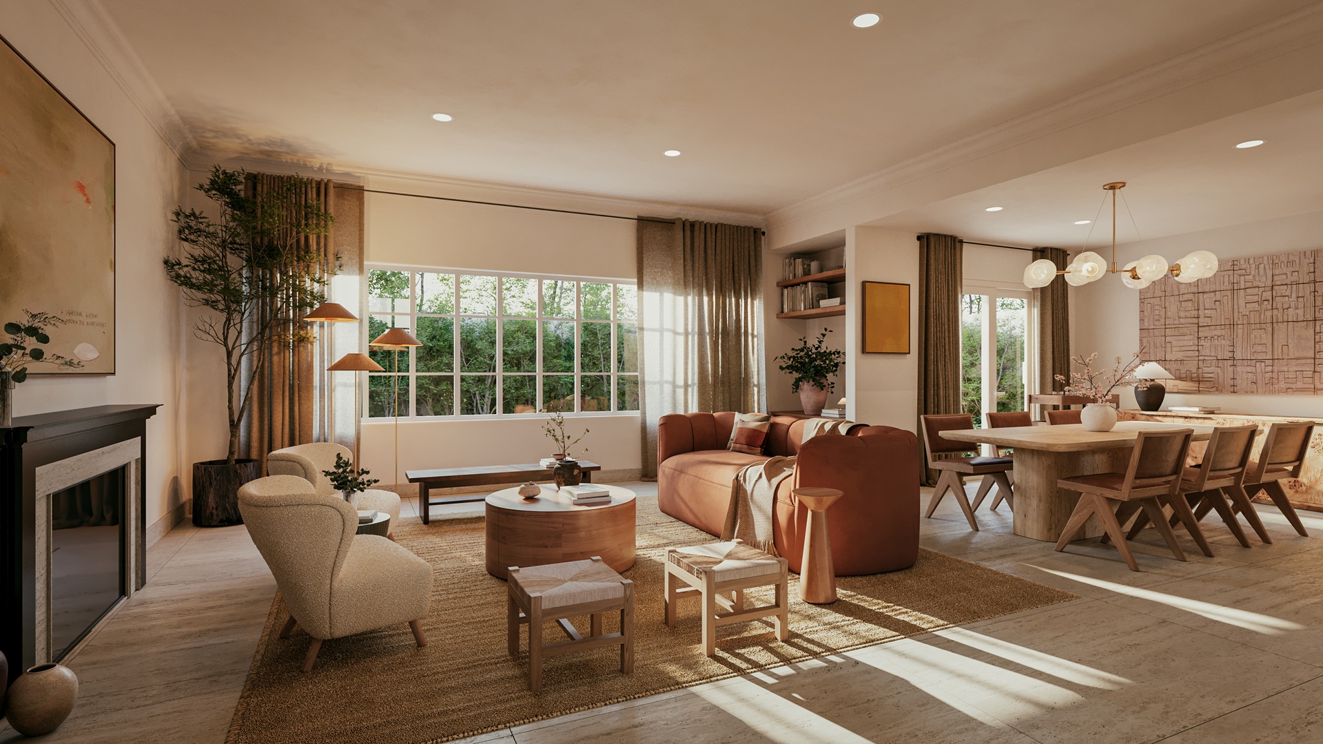 Bel-Air Residence interior detail